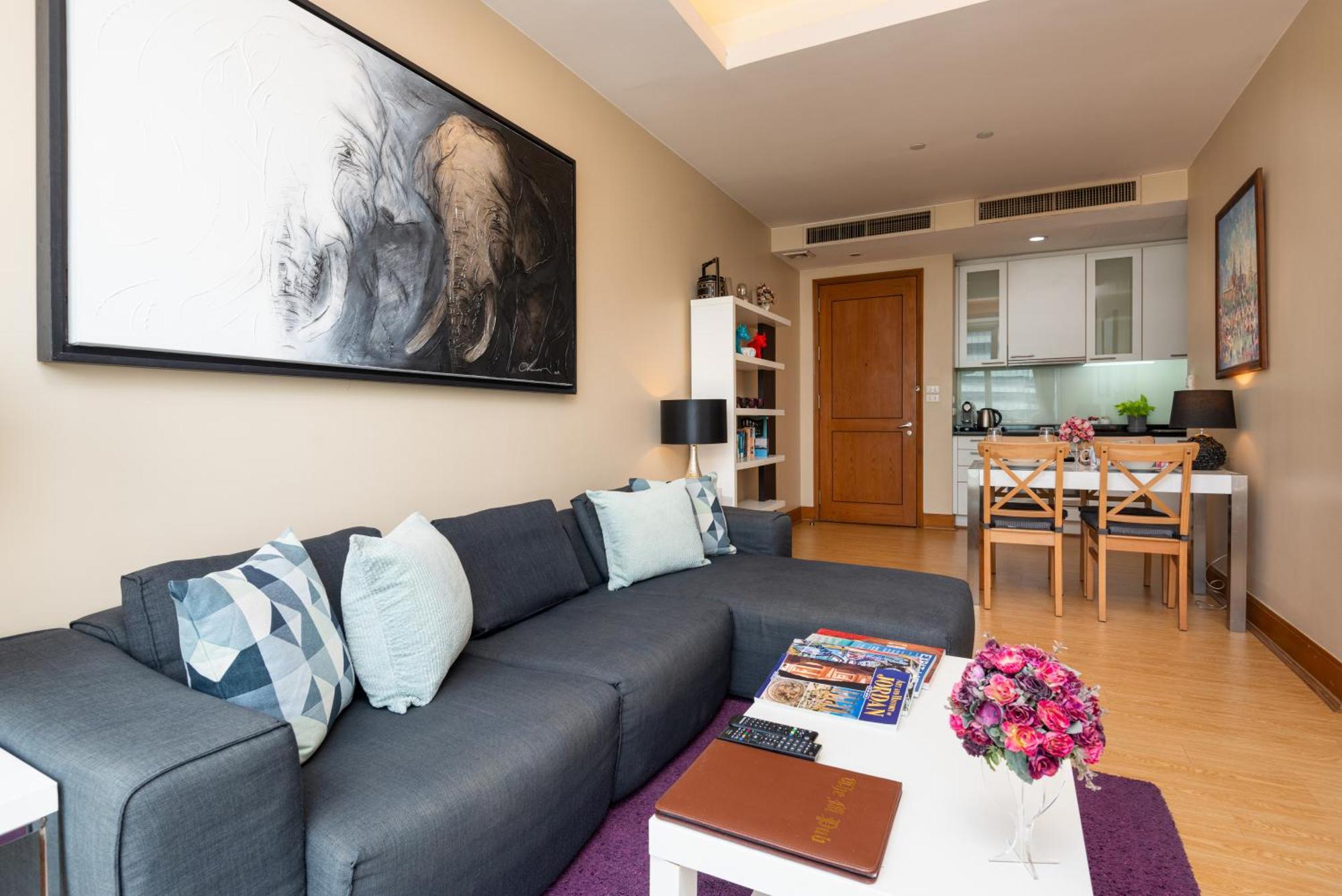 Sky Villas Apartments Bangkok Pokoj fotografie