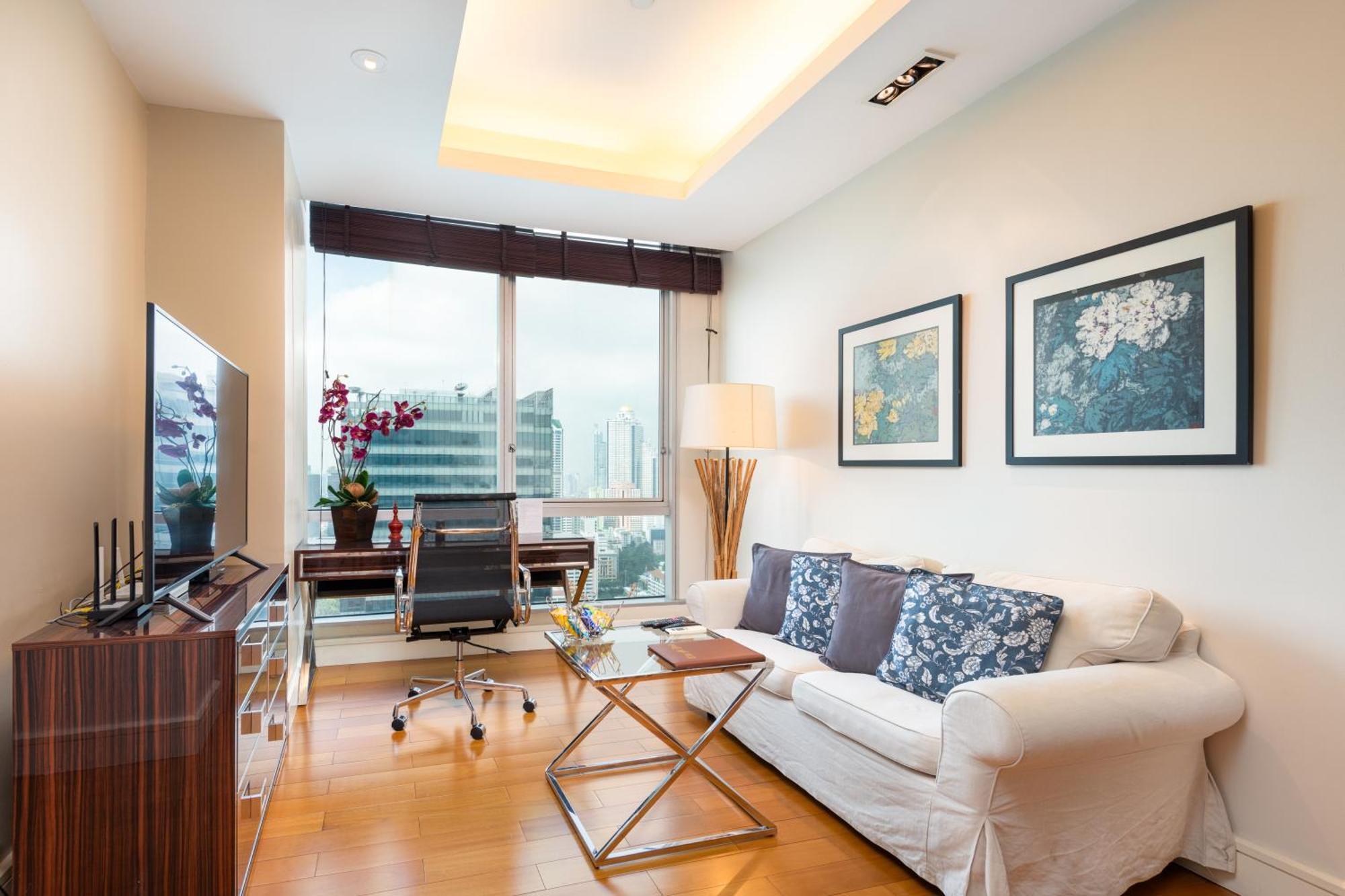 Sky Villas Apartments Bangkok Pokoj fotografie